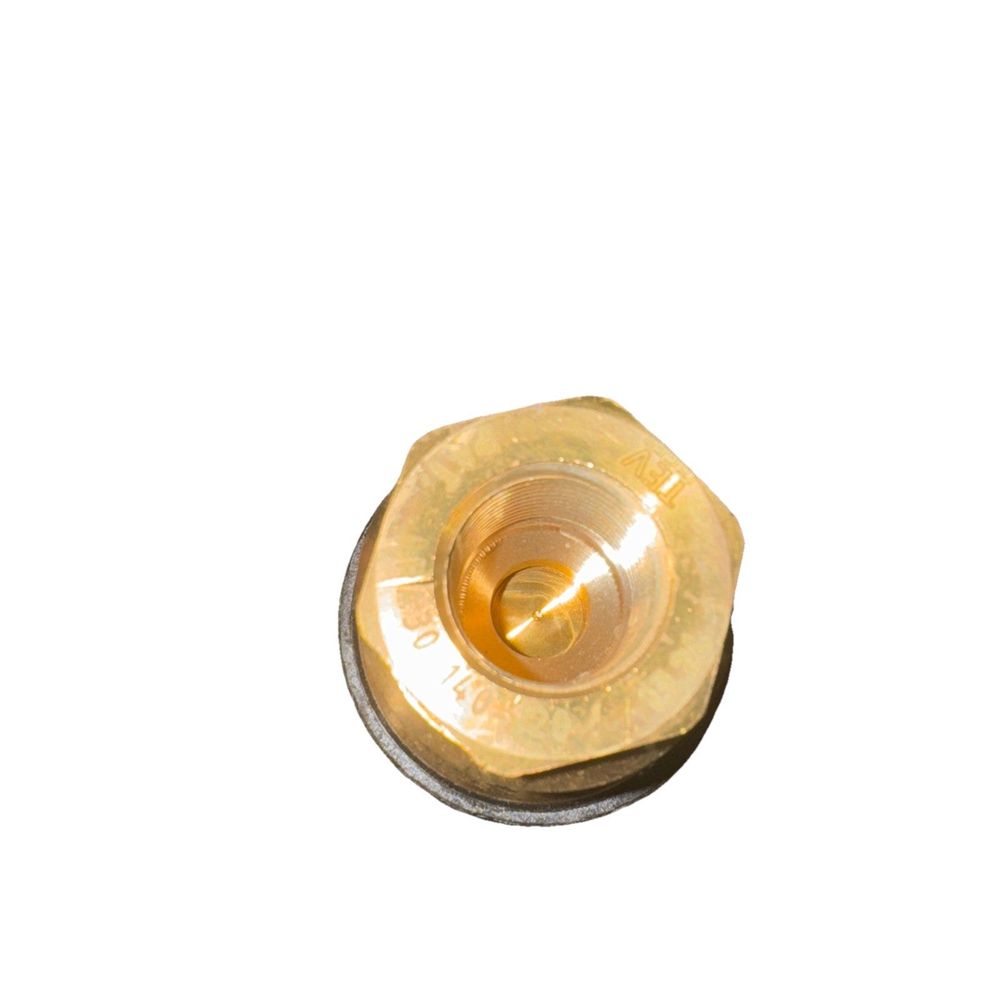 Tev Jager RA30-140-120 400 Bar Pressure Washer Brass Nozzle 3/4" FNPT Inlet, Tev Jager – a brass nut with a nut nut on the side