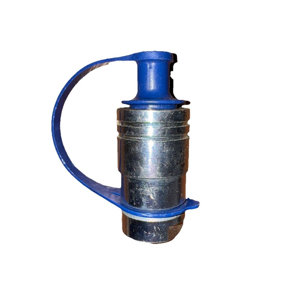 SINGLE | Mutlu | Hydraulic Quick Connection Female | 1/2" BSP, DaveyDooDeals – a blue watering hose with a metal handle