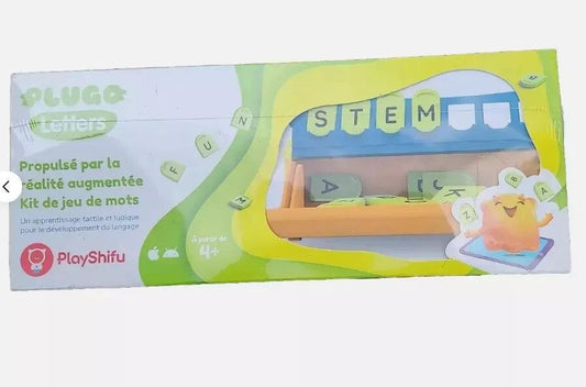 Shifu Plugo Letters (French) - Interactive Word Building Game with Stories & Pu – a box of toys with a toy in it