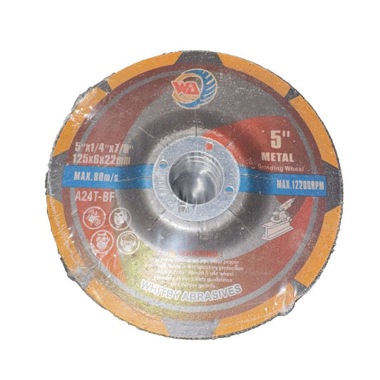 5" Metal Grinding Wheel 5"1/4"x7/8K A24T-BF Whitby 5 Pack, DaveyDooDeals – a grinding wheel for grinding metal