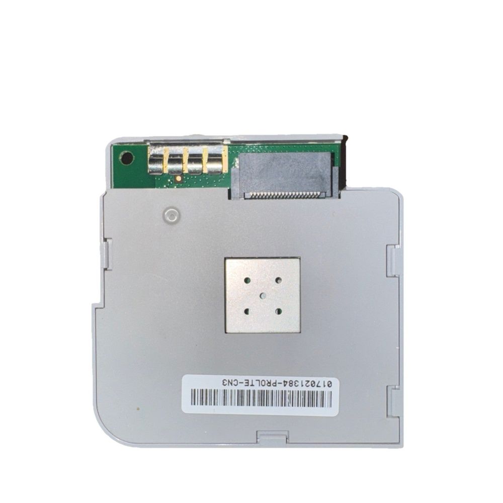 Honeywell Home PROLTE-CN3 ProSeries LTE Cellular Communication Module, Bell – the back side of the motherboard is shown with the connector