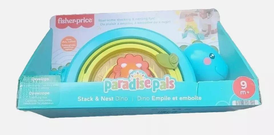 Fisher-Price Paradise Pals Stack & Nest Dino Toy Set - Educational & Fun for Tod – fisher fisher fisher fisher fisher fisher fisher fisher…