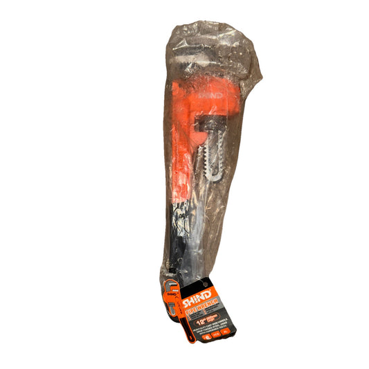 Shind Pipe Wrench 12" Cast Iron - Heavy Duty