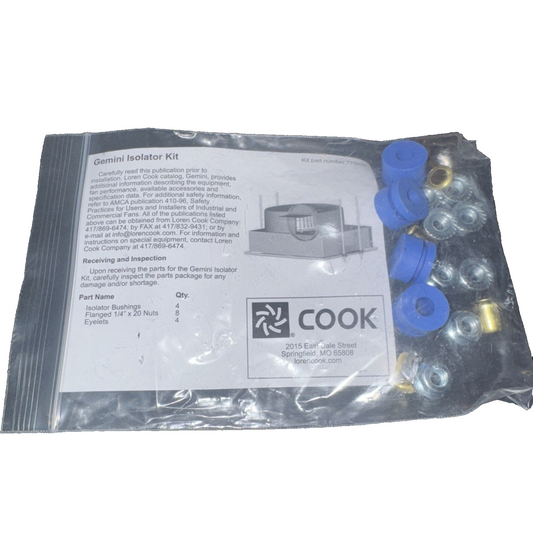 Cook Gemini Isolator Kit 779929