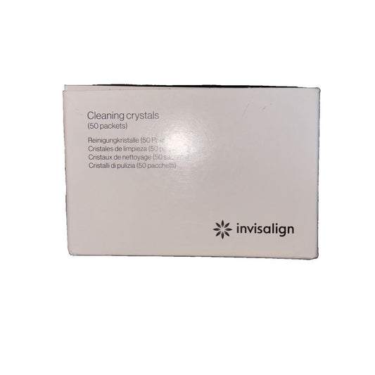 Invisalign Cleaning Crystals 50 Packets – invisia clear crystal clear