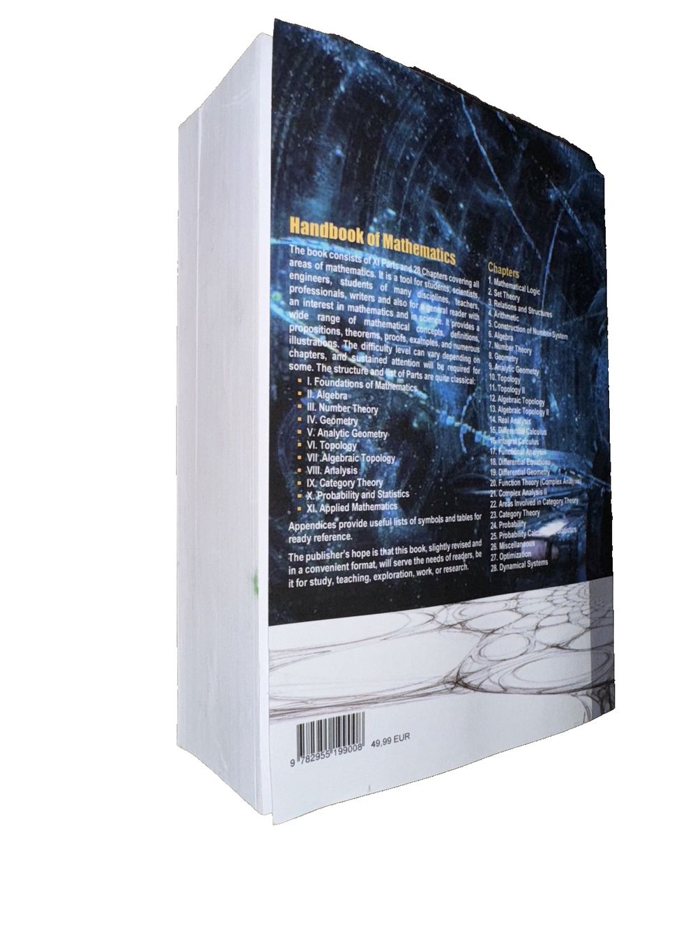 Handbook of Mathematics, DaveyDooDeals – the book cover for the book, with the title