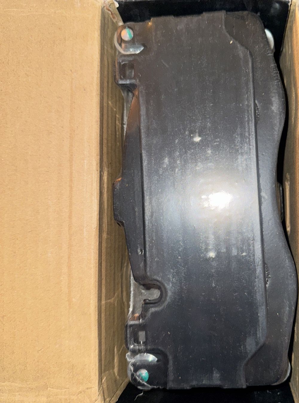Dynamic Friction 1551-1738-00 - Brake Pads – a box with a black plastic cover