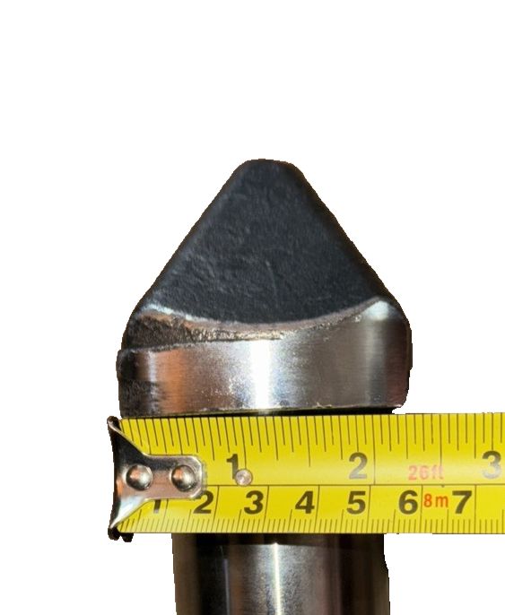 Reachstacker Twist Lock Attachment, DaveyDooDeals – a piece of metal with a measuring tape