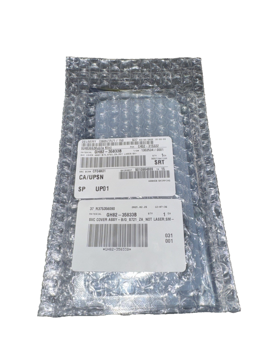 Samsung Galaxy S24 FE Back Glass Cover (Gray) – Genuine Replacement Part GH82-35