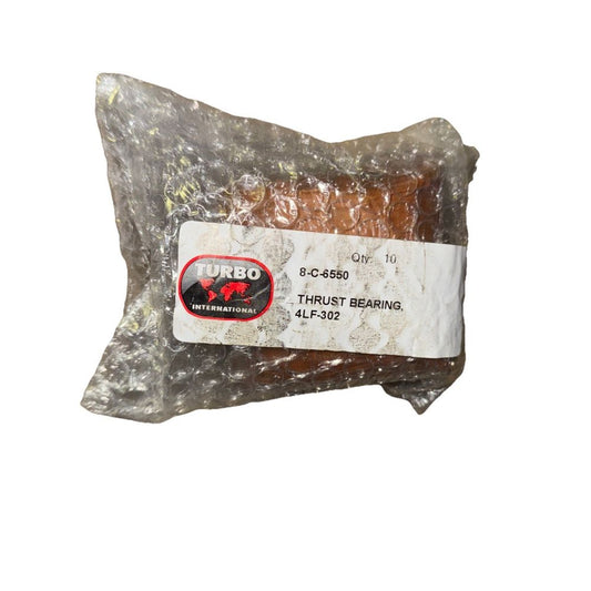 8-C-6550 Thrust Bearing, 4LF-302 10 Pack Turbo international, DaveyDooDeals – a bag of dried meat with a label on it