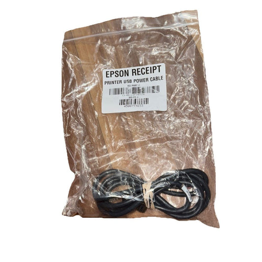 Epson Receipt printer USB Power Cable – a bag of black rubber rubber rubber rubber rubber rubber rubber rubber rubber rubber rubber rubber…