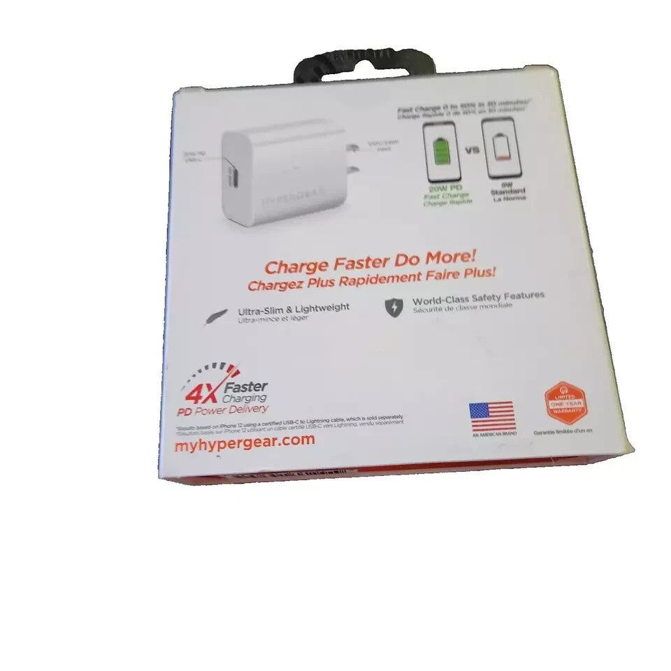 HyperGear 20W USB-C Single Port Wall Charger – mygear charger power bank