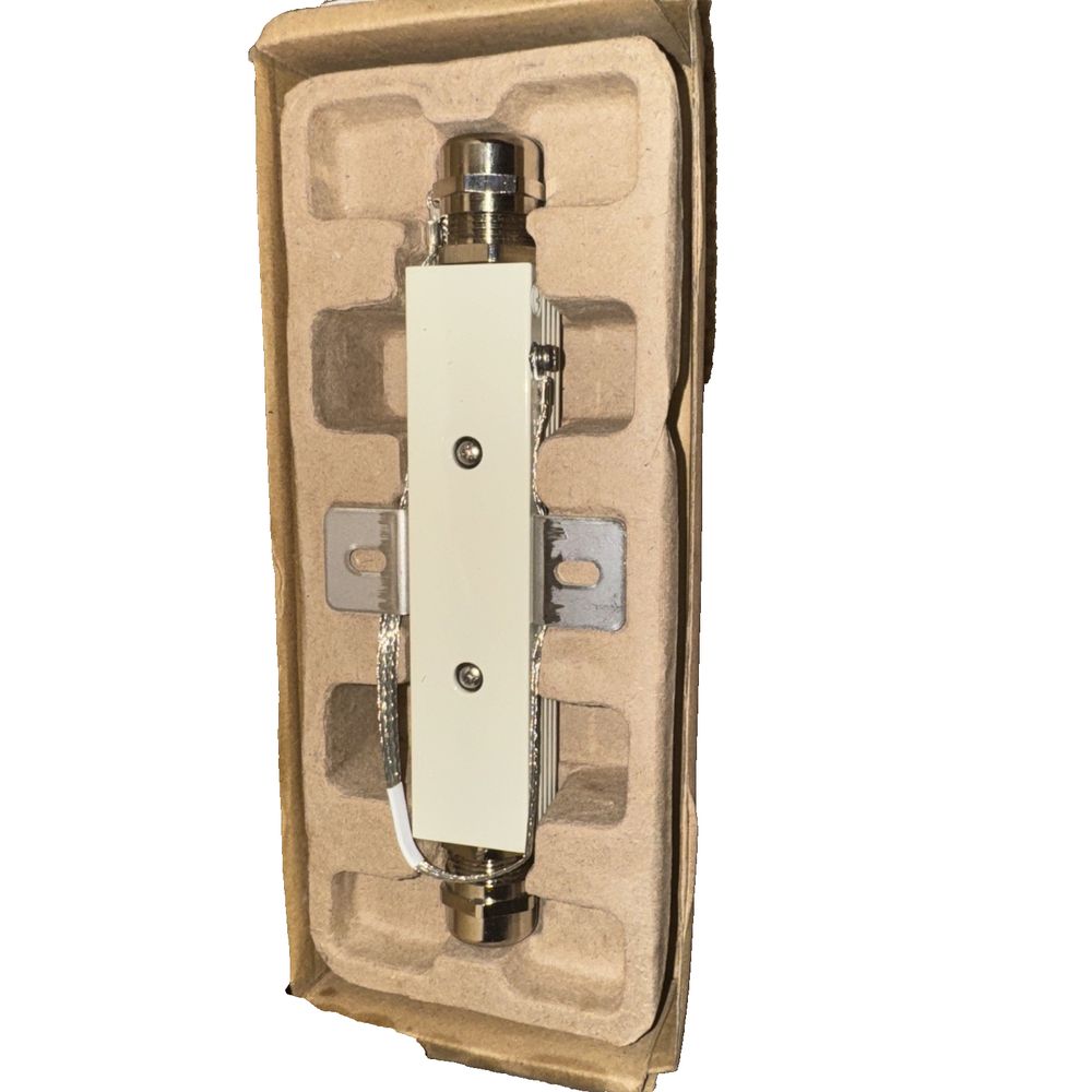 AXIS T8061 Wall or Pole Mounted Ethernet Surge Protector for Outdoor Devices, DaveyDooDeals – a white guitar case with a white guitar in it