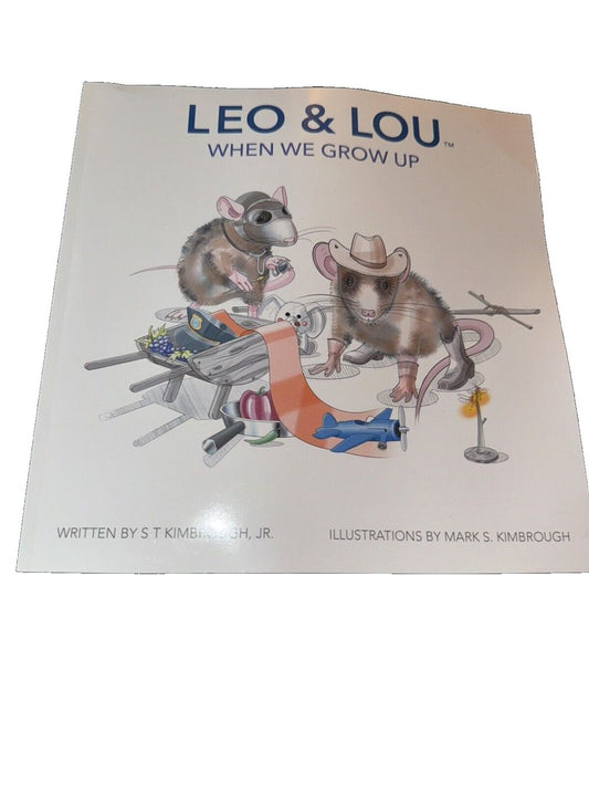Leo & Lou: When We Grow Up, DaveyDooDeals – a book with two mice on it
