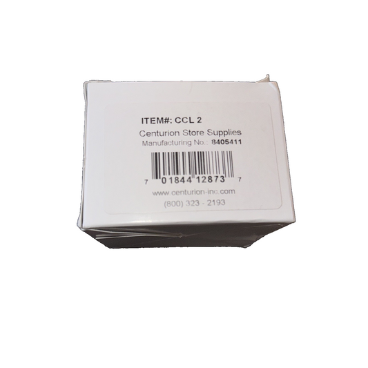 Centurion 2.75 x 2.12 in. Square White Paint Labels, 400PK