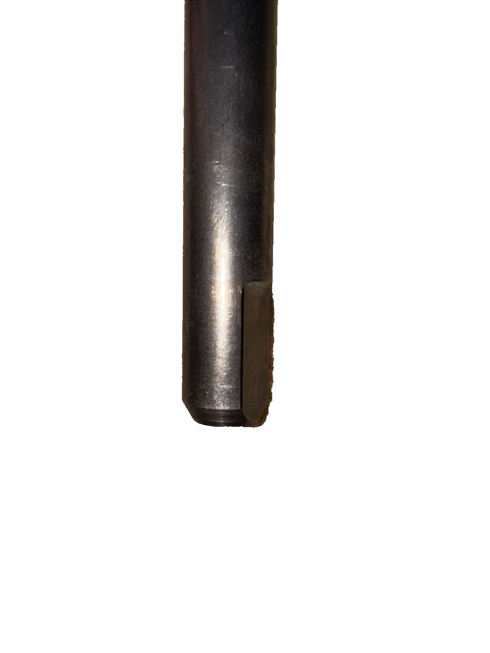 Impeller Shaft Replacement 15" Length 0.75" Width, Unbranded – a black pipe on a white background