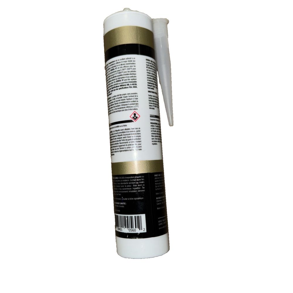 AD Seal Red High Temperature 100% Silicone Caulking 304Ml – a bottle of glue glue