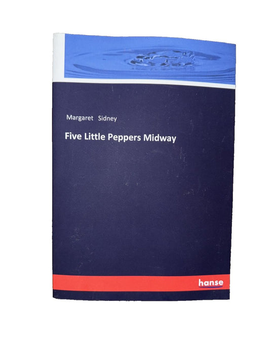 Five Little Peppers Midway, DaveyDooDeals – the cover of the book ' s first edition, featuring a blue and red cover