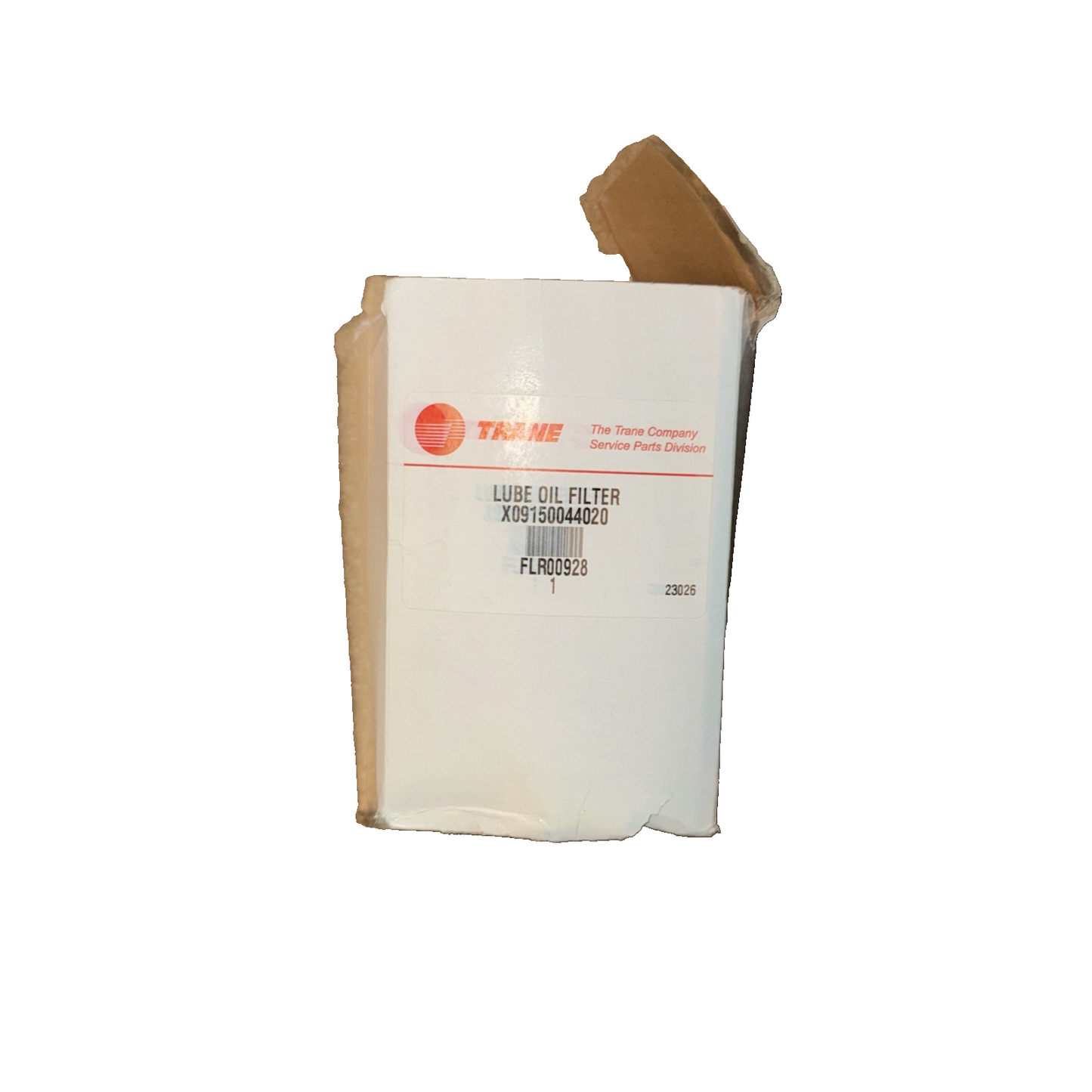 Trane FLR00928 Oil Filter, Spin-On, 5.5" Long, 3 Micron