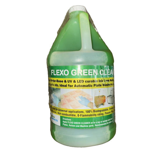 Flexo Green Cleaner 1 Gallon – flex greencleantre - 1l