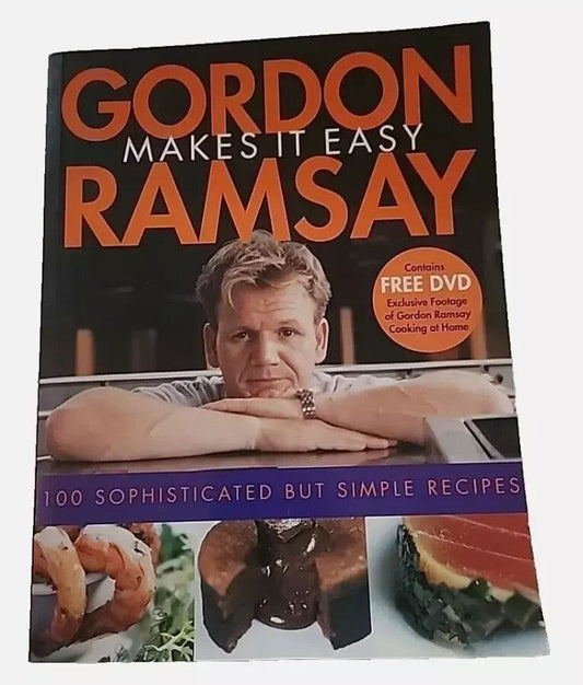 Gordon Ramsay Makes It Easy: 100 Sophisticated Recipes Cookbook - Simple &, DaveyDooDeals – gordon ramsay ' s cookbook gordon ramsay ' s co…