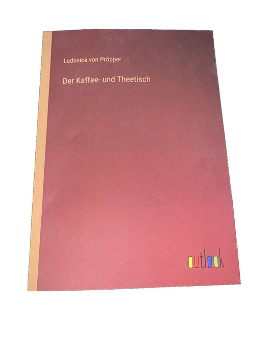 Der Kaffee- und Theetisch, DaveyDooDeals – a red book with a yellow cover
