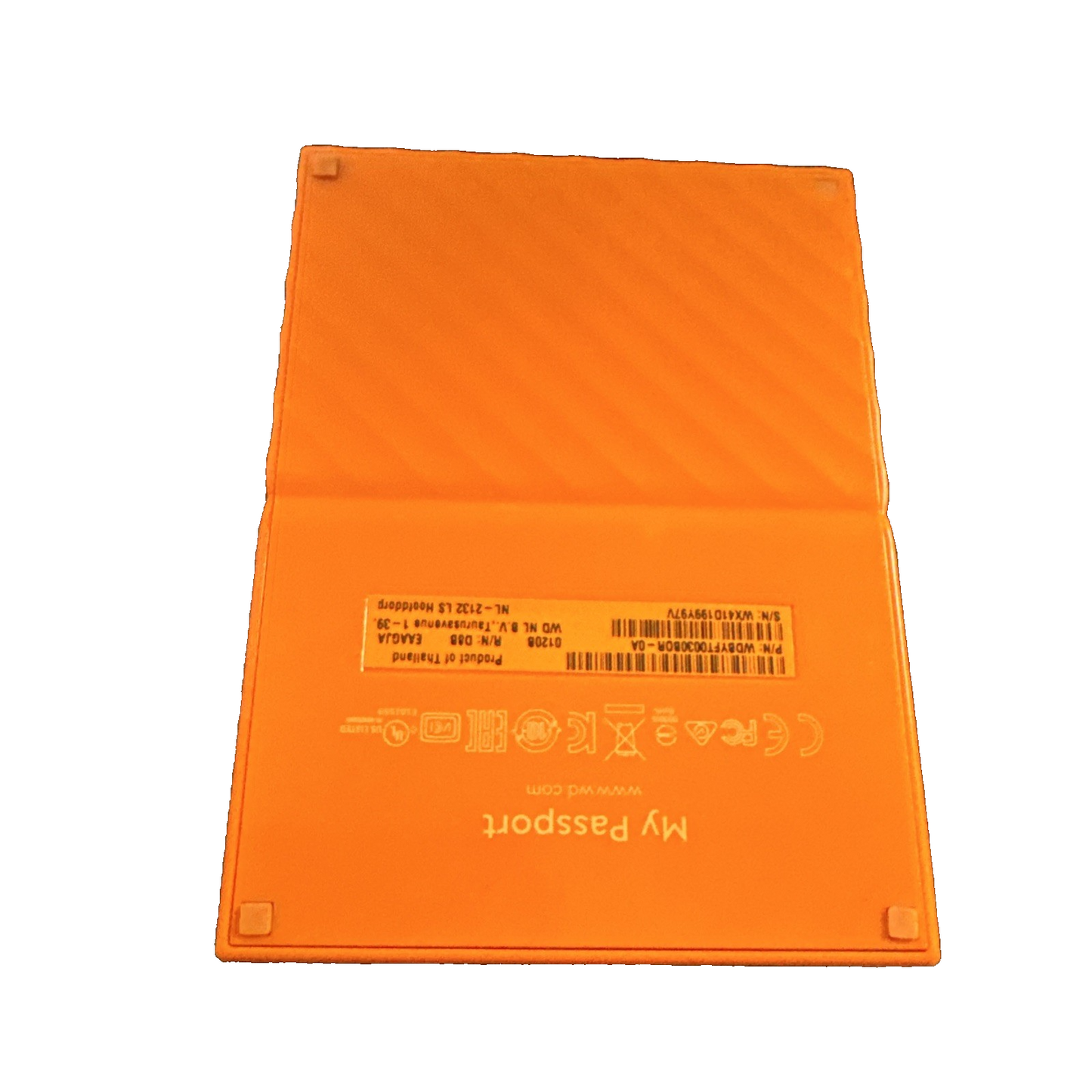 Western Digital 3TB My Passport Portable External Hard Drive-USB