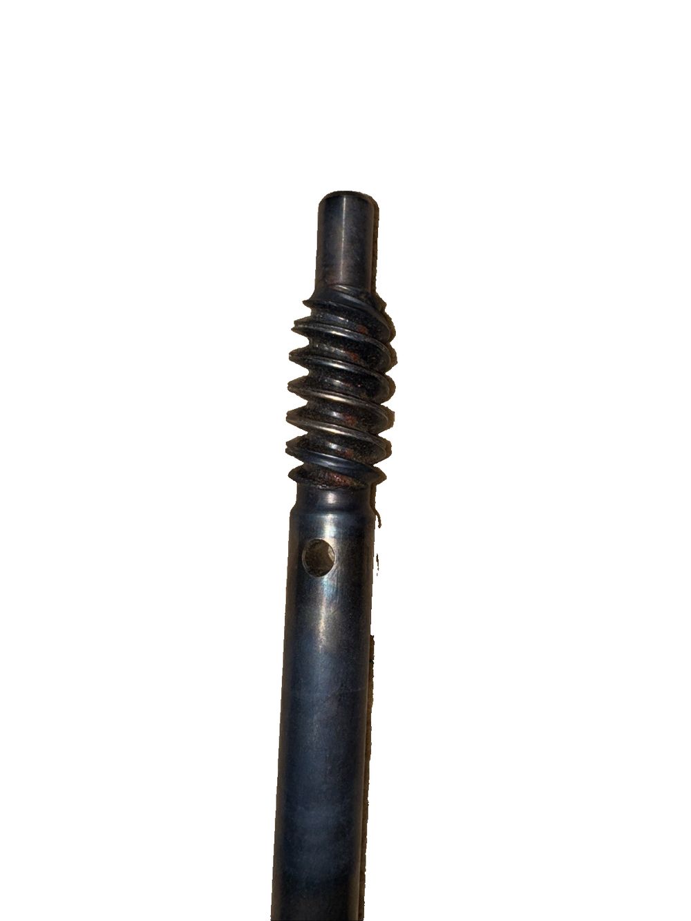 Impeller Shaft Replacement 15" Length 0.75" Width, Unbranded – a metal pipe with a metal bolt on it