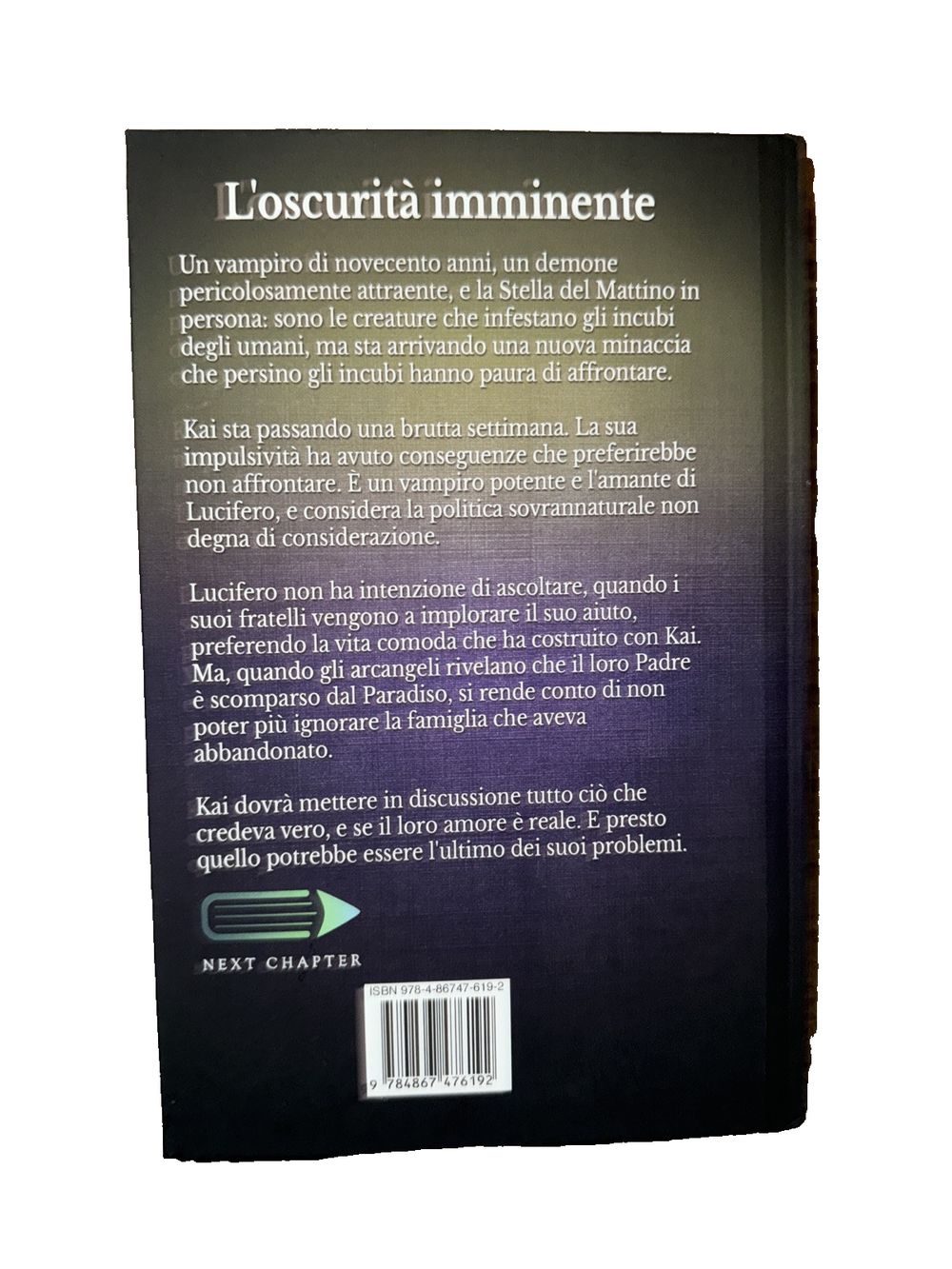 L'oscurit imminente, DaveyDooDeals – the book cover for the book, ' la soumine '
