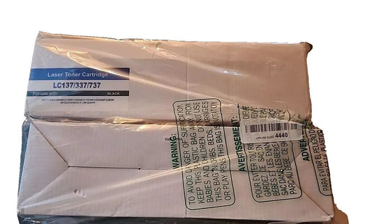 2 Inkfirst Compatible Toner Cartridges Replacement for Canon 137 9435B001AA – a package of white mail bags