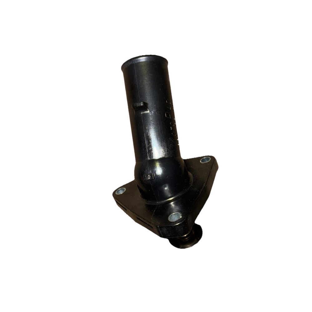Engine Coolant Thermostat Housing Assembly-Integrated Housing 634-180, MotoRad – a black metal pipe holder on a white background