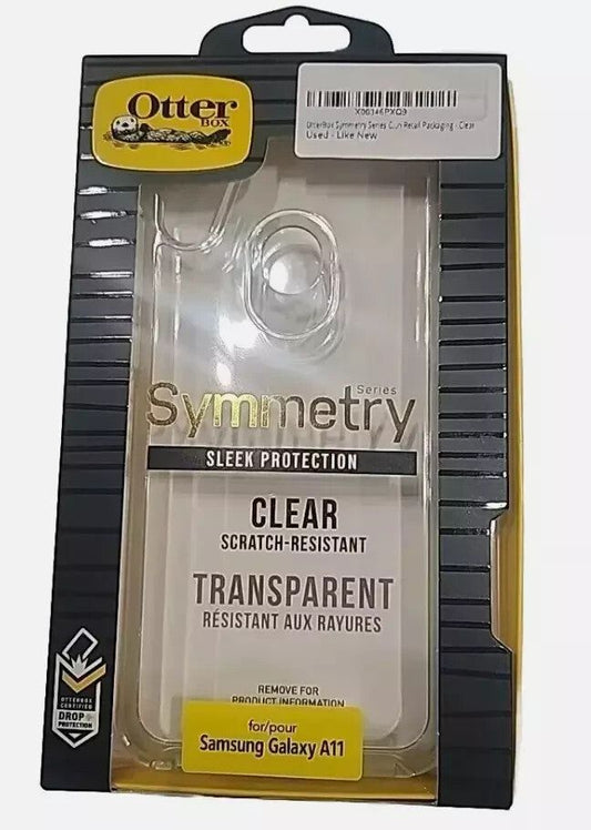 OtterBox Symmetry Clear Case for Galaxy A11 - Sleek & Protective – simty clear transparent transparent transparent transparent transparent…