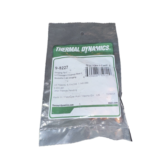 Thermal Dynamics 9-8227 Gouging Tip "C" 5 pack