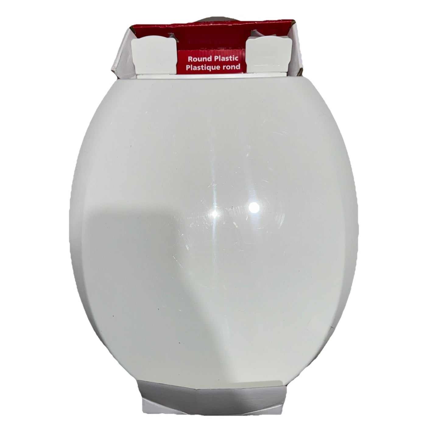 Round White Toilet Bowl Seat