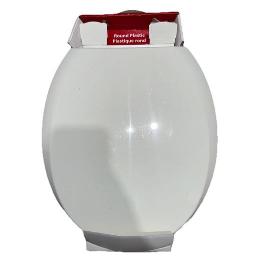 Round White Toilet Bowl Seat