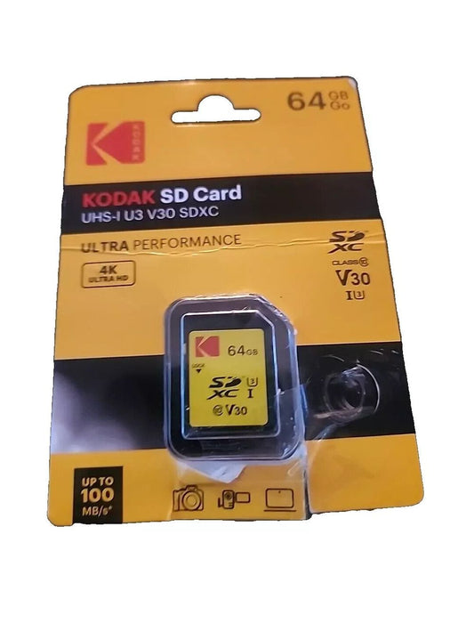 Kodak 64GB SD Card UHS-I U3 V30 Ultra 95MB/s Max Read 85MB/s Write Speed – kosdc ultra performance micro micro micro micro micro micro micr…