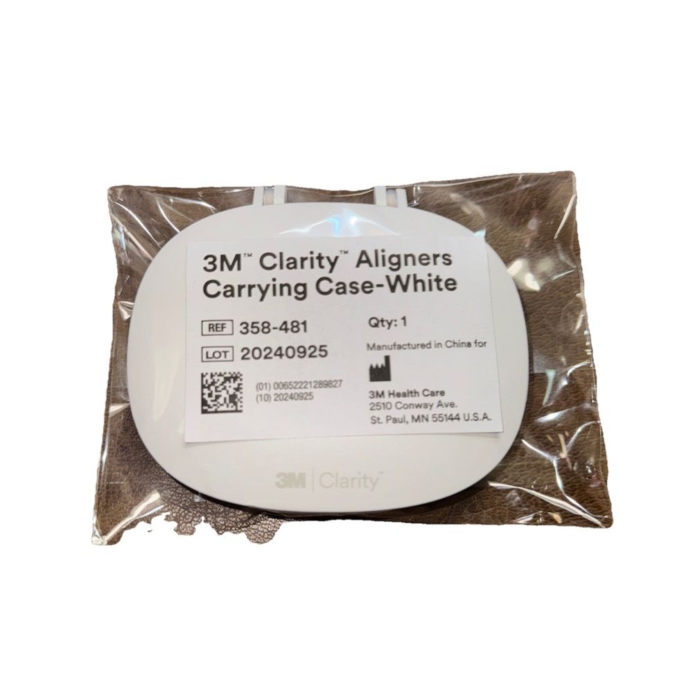Ref 358-481 3M Clarity Aligners Carrying Case White – 3m carryable white powder