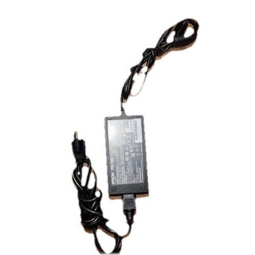 epson ps-180 Power Supply – a black power cord with a white background
