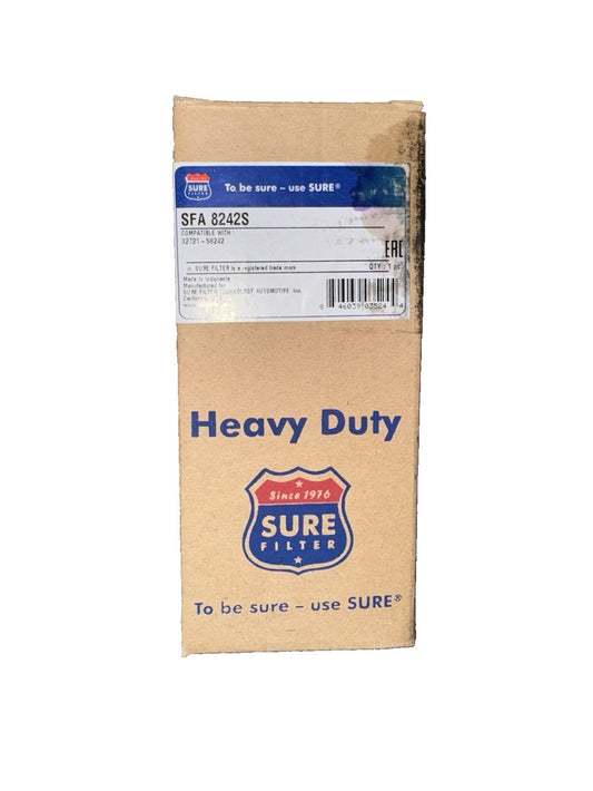 Sure SFA 8242S Filter Compatible with: 32721-58242 2 Pack – a box of heavy duty air filter