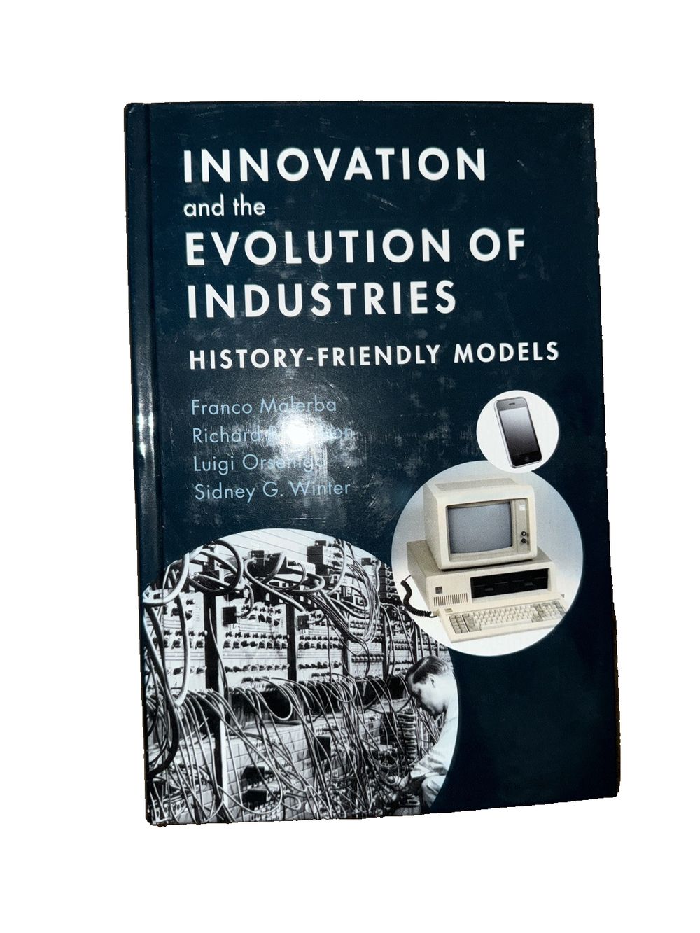 Innovation and the Evolution of Industries: History-Friendly Models, DaveyDooDeals – the book cover for innovation and evolution of history