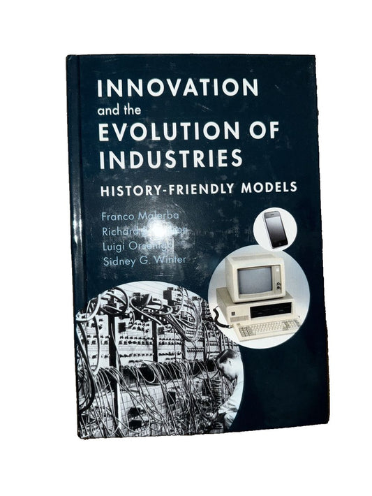 Innovation and the Evolution of Industries: History-Friendly Models, DaveyDooDeals – the book cover for innovation and evolution of history