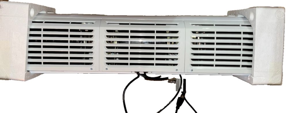VEVOR AIR CURTAIN. 36” (264) – a white air conditioner with a cord cord