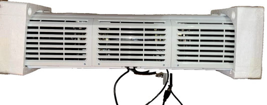 VEVOR AIR CURTAIN. 36” (264) – a white air conditioner with a cord cord