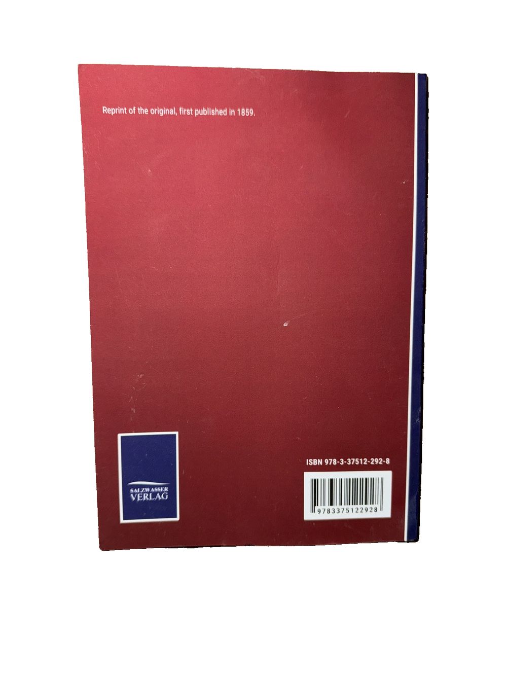 A Life-Drama and Other Poems, DaveyDooDeals – a red hardcover book with a white background