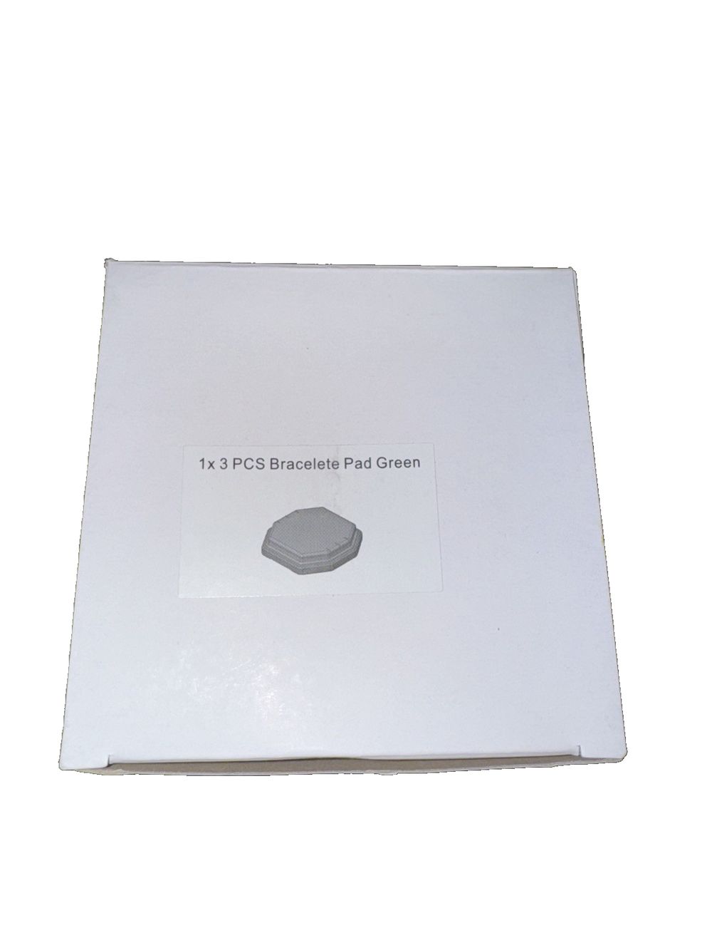 1X 3PC Bracelet Pad Green For Retail/Display, DaveyDooDeals – a white box with a white lid and a white lid