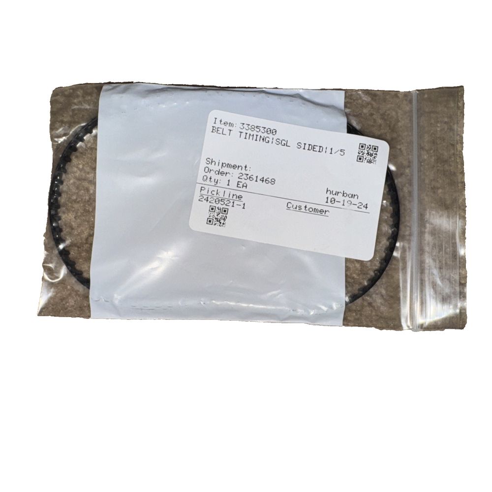 Belt Timing SGL Sided 1/5 3385300, DaveyDooDeals – a package of black rubber rubber