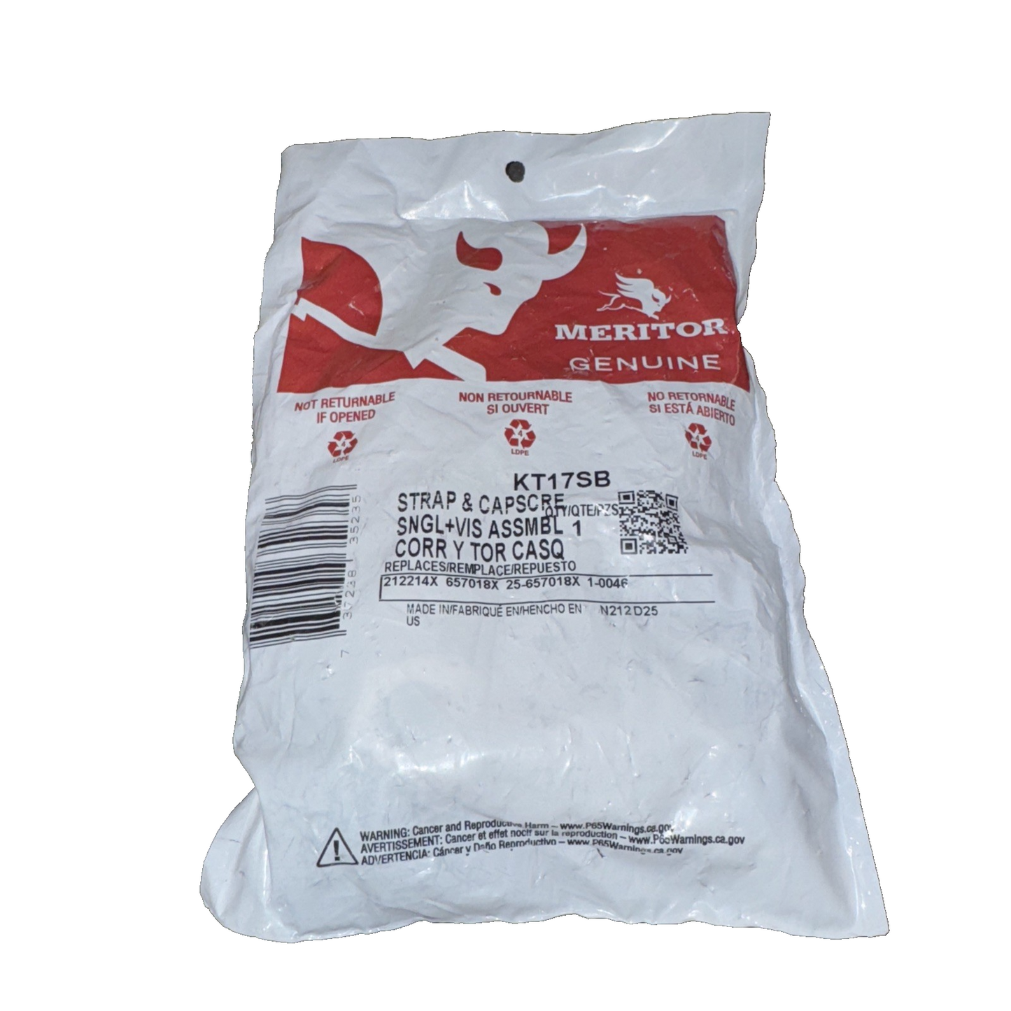 Meritor KT17SB UJoint Strap Kit