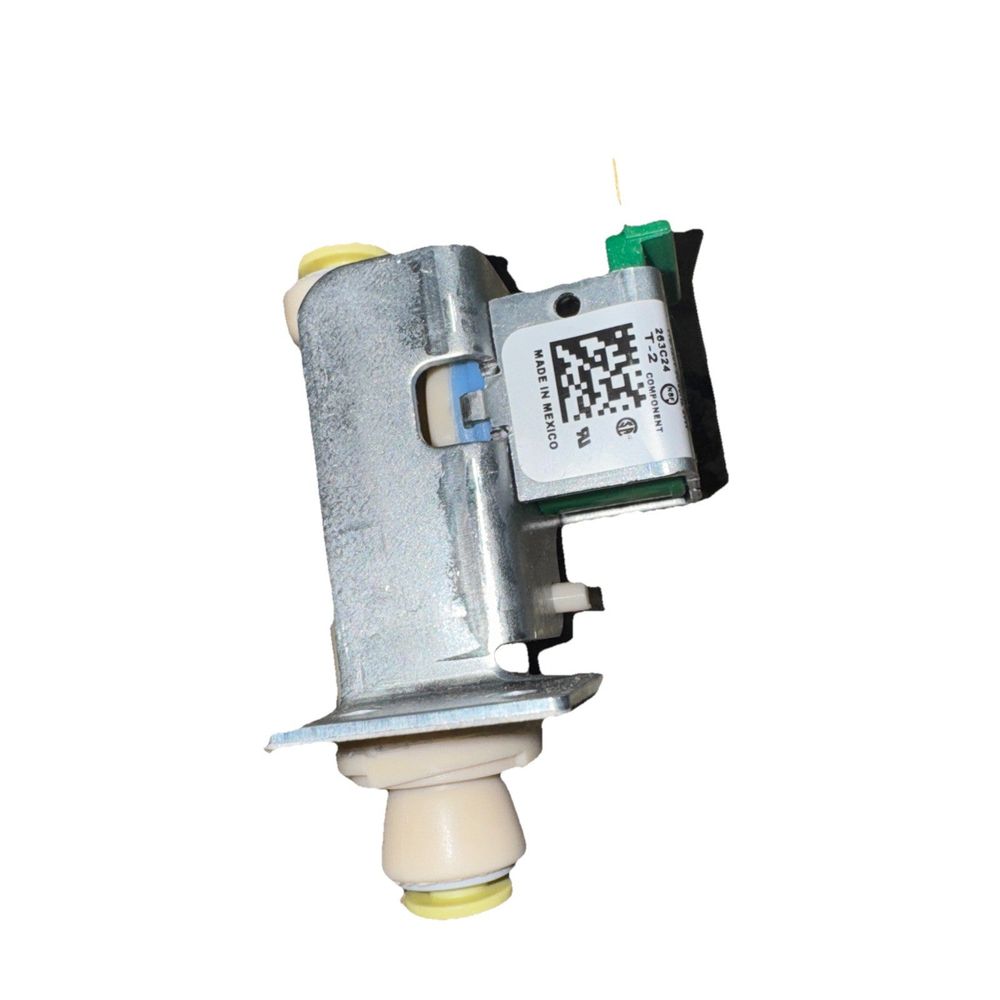 Sub-Zero 7043041 Water Inlet Valve – OEM Isolation – a white and black water pump with a white background