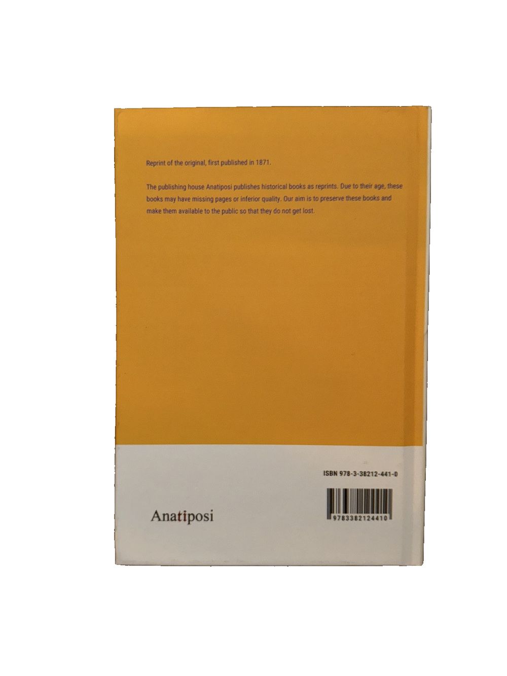 The Luck of Roaring Camp Poems, and Other Sketches, DaveyDooDeals – a yellow book with a white cover and a black and white stripe