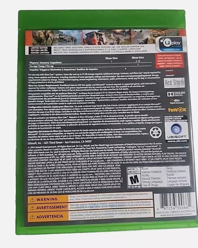 Far Cry 4 Limited Edition Xbox One - Action Adventure Game - Open World Shooter, DaveyDooDeals – the legend of zeom